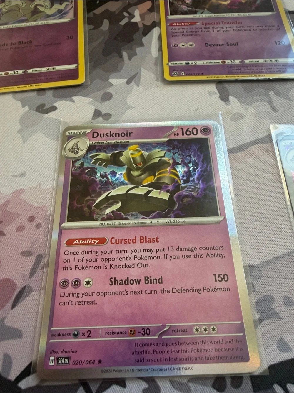 Duskull, Dusclops & Dusknoir Evolution Lot | 5 Holo Reverse Holo Pokémon ✨5/$25✨